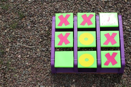 bean bag tick tack toe